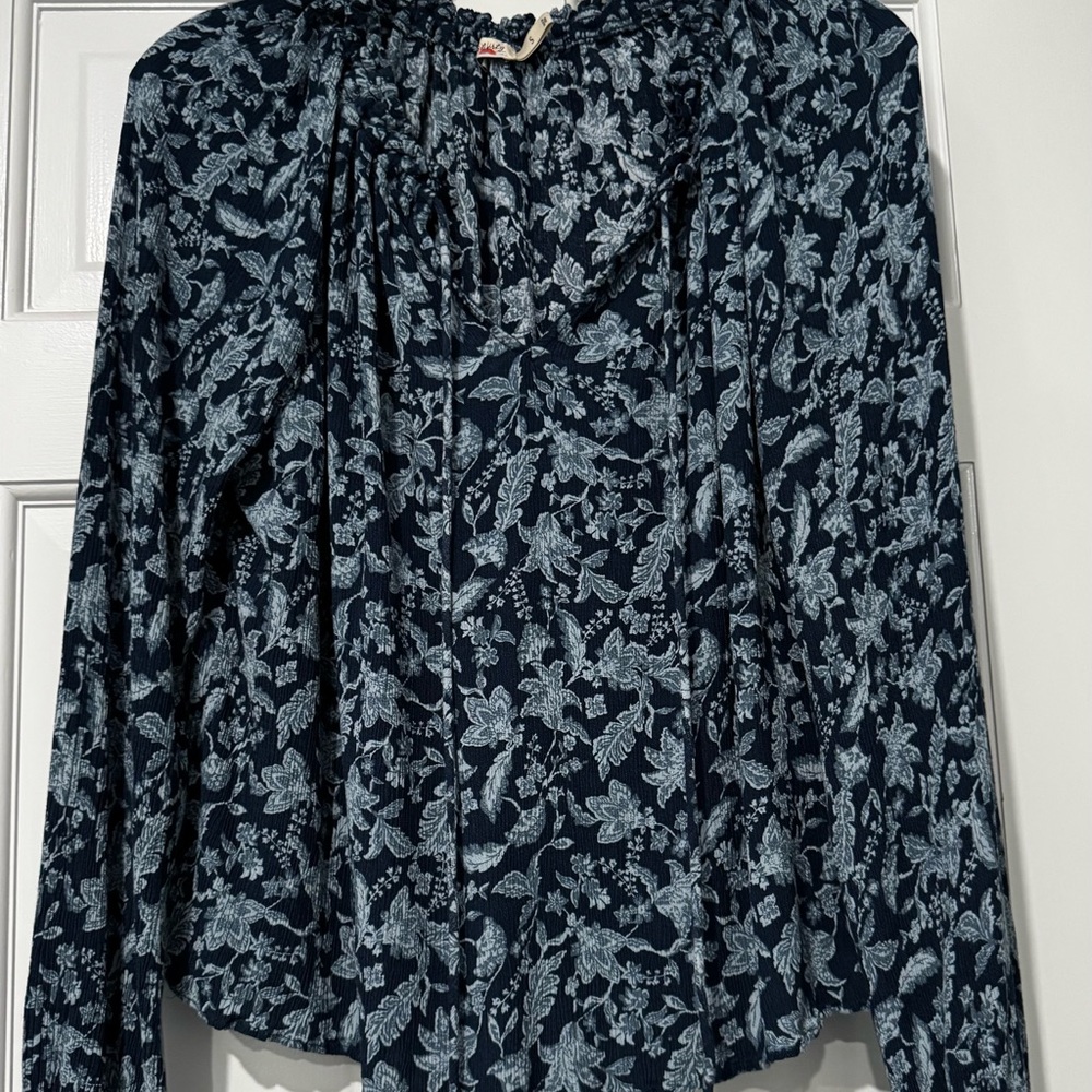 Floral Print Long Sleeve Top